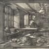 Albrecht Drer St. Jerome in His Study Circa 1514 : Art Print view 1