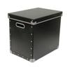  Adachi Paperware PBF-821 Storage Case, Hard Pulp Box, Lid Type, Large, (W x D x H): 10.0 x 14.2 x 12.6 inches (25.5 x 36 x 32 cm), Black view 1