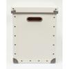 Adachi Paperware PBF-823 Storage Case, Hard Pulp Box, Lid Type, Large, (W x D x H): 10.0 x 14.2 x 12.6 inches (25.5 x 36 x 32 cm), White view 2