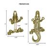 Michael Healy Alligator Door Knocker - Brass (Premium Size) view 3