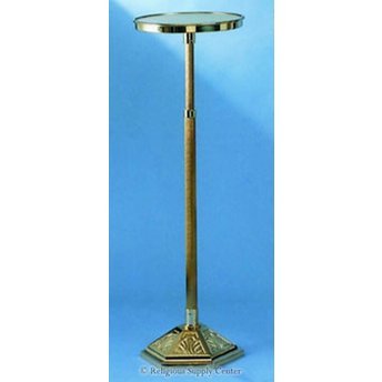 Religious Supply Adjustable Height Church Flower Pedestal