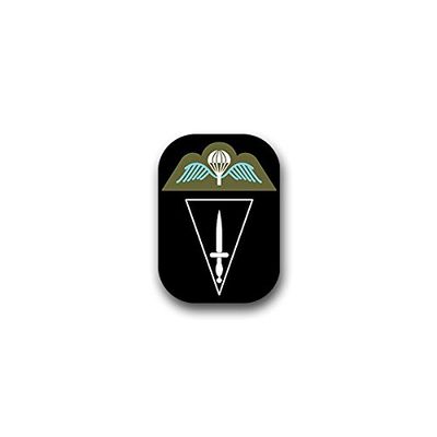 para Commando Brigade, Belgium Army Military Paratroopers Wing Crest, Digital Print, 5x7 cm #A1786
