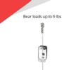 STAS Smartspring Hook for Art Display - 20 Pack - Most Cost Effective Adjustable Picture Hanging Hook - For Art Hanging Systems and Other Cable Based Picture Hanging Systems view 3