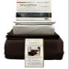 5- Pcs Bed Spread Set- Twin XL - Chocolate-Checkered Quilted Wrinkle-Free Microfiber Includes 2-Pcs Coverlets Set and 3-Pcs Sheet Set view 2