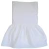 20 inch Drop Washed 100 Pure White Natural Linen Bedskirt California King size Easy Fit Detachable 3pc Fancy Bed Skirt Set Multiruffle Bedskirts Adjustable Gathered Dust Ruffled Heavy Belgian Linene view 3