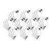 200 Pack Business Card Magnet 3.5" x 2" Adhesive Backing for Card UV Coated Metal Surfaces for HVAC Home Services Cleaning and Landscaping Services by Marketing Holders view 1