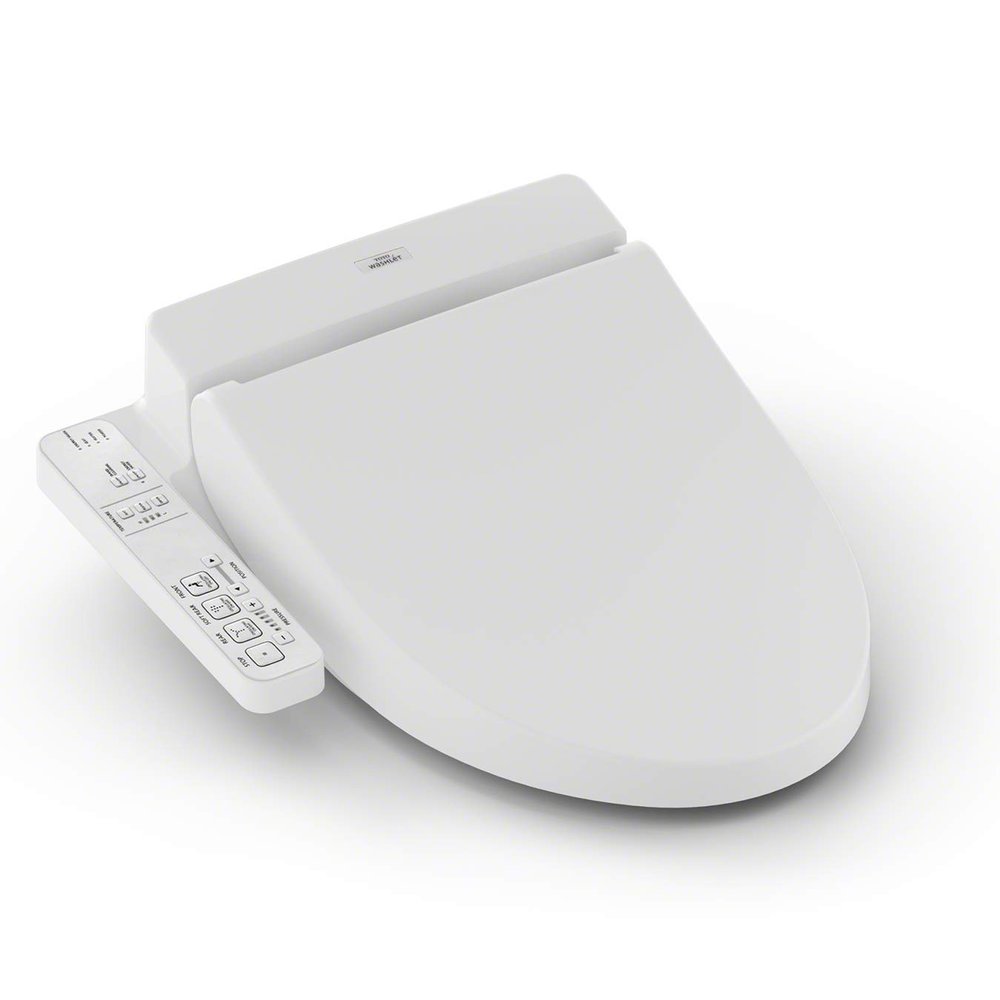 TOTO SW2014#01 A100 WASHLET Electronic Bidet Toilet Seat with SoftClose Lid, Elongated, Cotton White