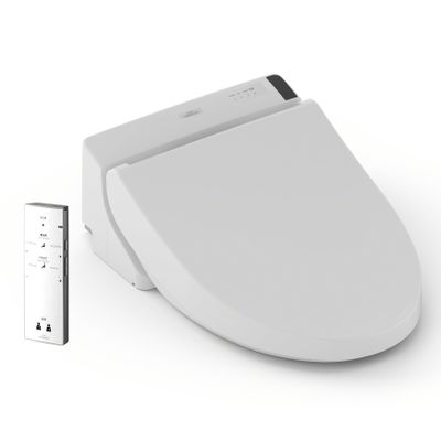 TOTO SW2024#01 A200 WASHLET Electronic Bidet Toilet Seat with SoftClose Lid, Elongated, Cotton White