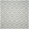 SAFAVIEH Washable Rug Outdoor Courtyard Collection - 9' x 12', Grey & Blue, Non-Shedding & Easy Cleaning, Ideal for Patio, Backyard, Mudroom (CY8463-37212) view 3
