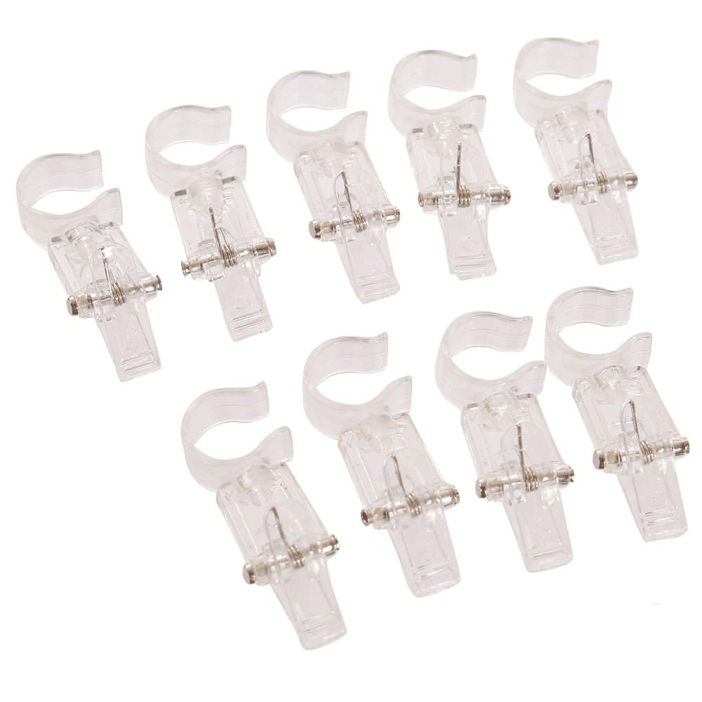 RV Designer M122 Klippy Klips Rope Lights 10/Per Pack Outdoor Lights Clips