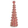 Gerson 2151010 Lighted Candy Cane Ribbon Decorative Tree, 18" view 1