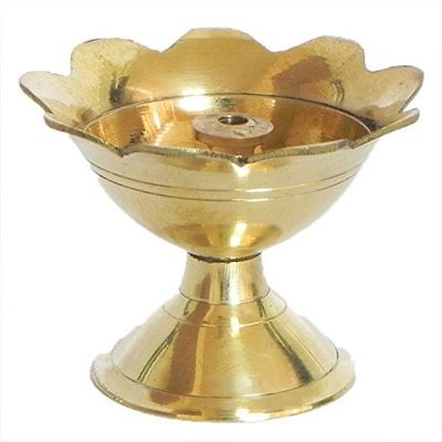 Pooja Oil Lamp - Brass