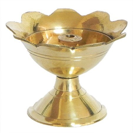 Pooja Oil Lamp - Brass
