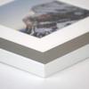 Frame It Easy 12 x 18 Gloss Silver Metal Frame (Bradford) view 3