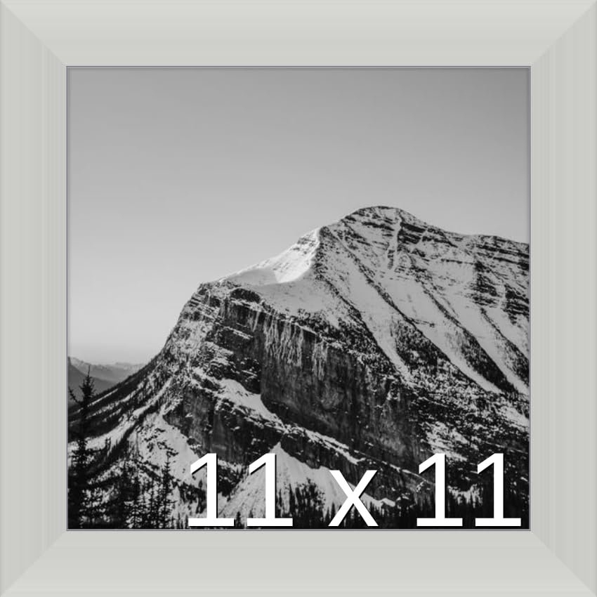 Frame It Easy 11 x 11 Satin Silver Metal Frame (Stafford)