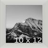 Frame It Easy 10 x 12 Satin Silver Metal Frame (Stafford) view 1