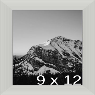 Frame It Easy 9 x 12 Satin Silver Metal Frame (Stafford)
