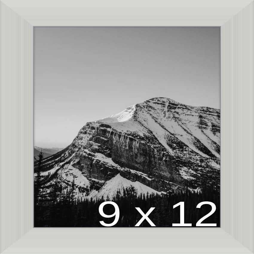 Frame It Easy 9 x 12 Satin Silver Metal Frame (Stafford)