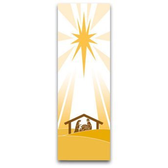 Religious Supply Indoor Banner for Christmas