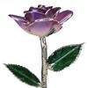 Allmygold 11" 2-Tone Purple Platinum Dipped Real Rose view 1