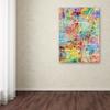 Trademark Fine Art Las Vegas City Street Map by Michael Tompsett, 18X24-Inch view 3