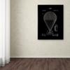 Trademark Fine Art Airship Patent 1913 by Claire Doherty, 18 by 24", Black view 3