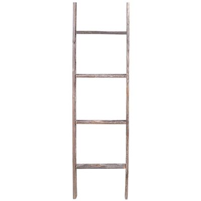 4' Reclaimed Barnwood Rustic Ladder