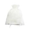 FavorOnline Medium Organza Bags White 5"x7" - Set of 10 view 1