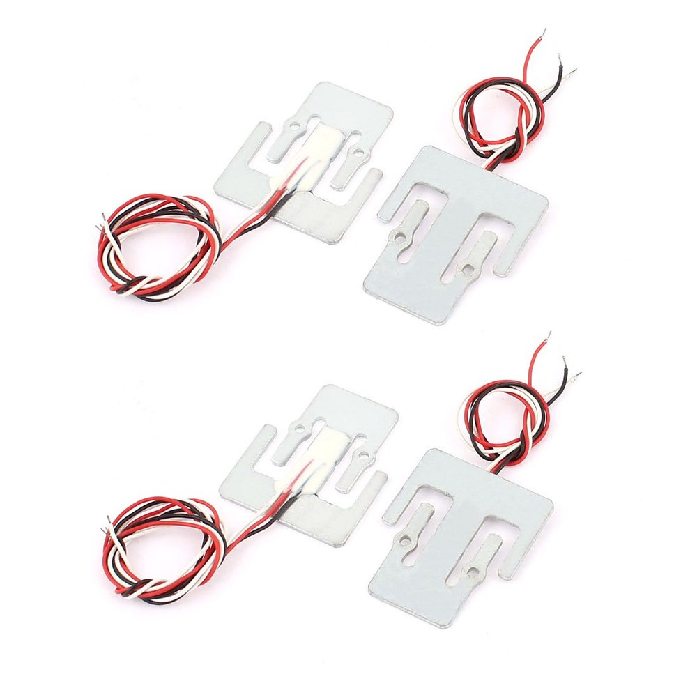 Uxcell a15072900ux0605 4 Piece Weighing Sensor Resistance Strain Half-Bridge, Total 20 kg
