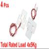 Uxcell a15072900ux0605 4 Piece Weighing Sensor Resistance Strain Half-Bridge, Total 20 kg view 2