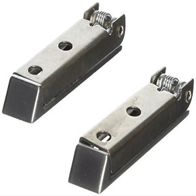 RV Designer Collection E215 Stainless Steel Rounded Baggage Door Catch - Pair, Model: E215 (Tools & Outdoor gear supplies)