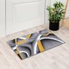 2305 Geometric Abstract Yellow 2x3 Area Rugs for Entryway view 1
