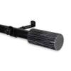 Rod Desyne Cedar Curtain Rod, 28"-48", Black view 1