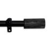 Rod Desyne Cedar Curtain Rod, 28"-48", Black view 2