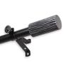 Rod Desyne Cedar Curtain Rod, 28"-48", Black view 3