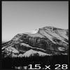 Frame It Easy 15 x 28 Gloss Black Metal Frame (Ashford) view 1