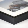 Frame It Easy 15 x 28 Gloss Black Metal Frame (Ashford) view 3