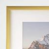 Frame It Easy 15 x 28 Gloss Gold Metal Frame (Ashford) view 2