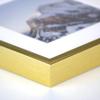 Frame It Easy 15 x 28 Gloss Gold Metal Frame (Ashford) view 3