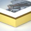 Frame It Easy 15 x 28 Satin Gold Metal Frame (Ashford) view 3