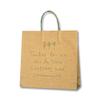 (Shimojima) Heiko 25CB Handbag, Paper Bags, 3 Years, Nature, 12.6 x 4.5 x 12.2 inches (32 x 11.5 x 31 cm), 50 Sheets view 1
