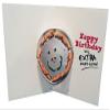 Dog with Birthday Pizza - Avanti Stand Out Pop Up Funny Birthday Card view 2