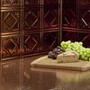 FASDE Traditional Style/Pattern 4 Decorative Vinyl Backsplash 15 sq ft Kit in Oil-Rubbed Bronze view 2
