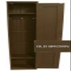Sawdust City Mudroom Storage Locker Cabinet 14" W x 11.75" D x 70" H (Old - Brown) view 1