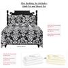 7- Pcs Bed Spread Set- Queen -Catherine-Printed Quilted Wrinkle-Free Microfiber Includes 3-Pcs Coverlets Set and 4-Pcs Sheet Set view 2