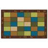 Carpets for Kids Nature Colors Seating Classroom Literacy Seating Kids Room Rug 8ft 4in x 13ft 4in Rectangle Brown view 1