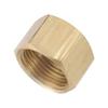 Anderson Metals Corporations 1/4 in. Compression x 1/4 in. Dia. Compression Brass Cap view 1