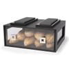 Rosseto BD110 Black Matte Large Acrylic Bakery Case view 1
