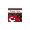 Creative Converting BB020304 Ladybug Party Thank You Notes - 8-Pack view 1