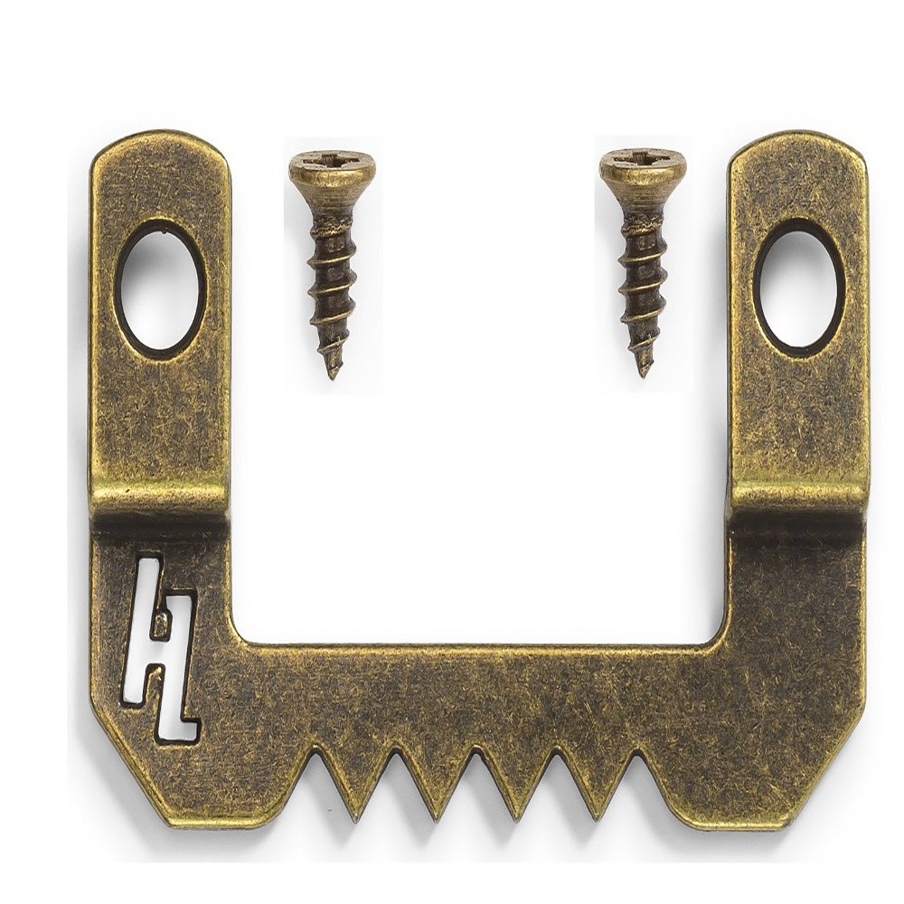 HangZ 20lb. Canvas Flat Mount Sawtooth Hanger (50-Pack) Works Best with HangZ # 40031